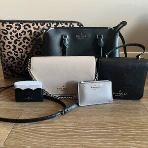 Kate Spade bags, wallets, laptop case bundle